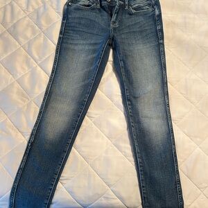 BKE Women's Straight Leg Jeans in Blue